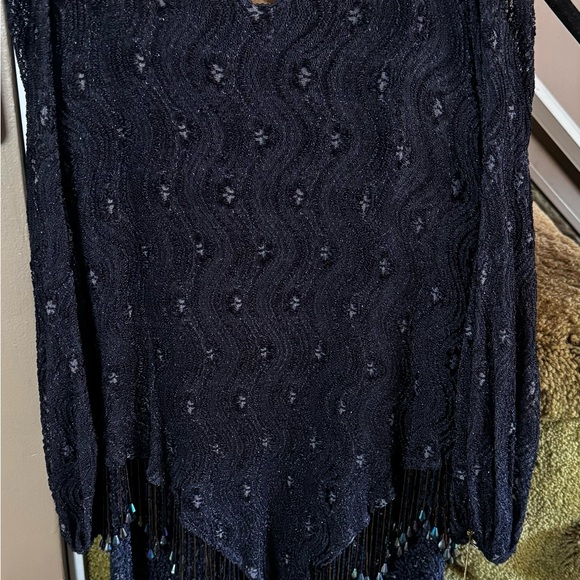 Sara Mique Gorgeous Blue Evening Gown NWT - Picture 3 of 6